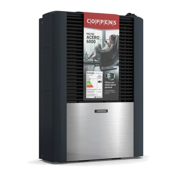 Calefactor Coppens Peltre Acero – 6000 kcal/h